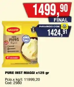 Maxiconsumo Maggi pure inst oferta