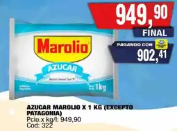 Maxiconsumo Marolio azucar oferta