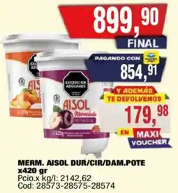 Maxiconsumo Aisol merm. dur/cir/dam.pote oferta