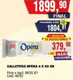 Maxiconsumo Opera galletitas oferta
