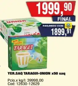 Maxiconsumo Taragui-union yer.saq oferta