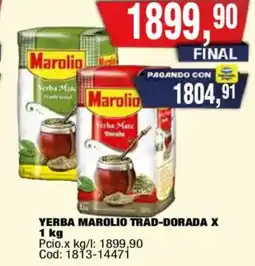 Maxiconsumo Marolio yerba trad-dorada oferta