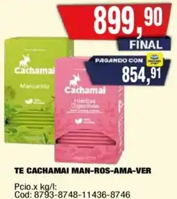 Maxiconsumo Cachamai Te man-ros-ama-ver oferta