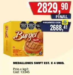 Maxiconsumo Medallones swift est. oferta