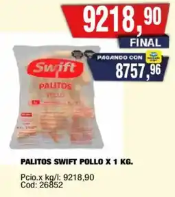 Maxiconsumo Swift palitos pollo oferta
