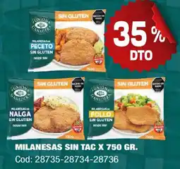 Maxiconsumo Milanesas sin tac oferta