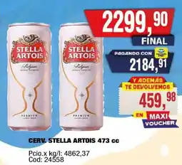 Maxiconsumo Stella artois cerv. oferta