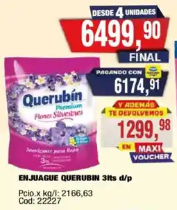 Maxiconsumo Querubin enjuague oferta