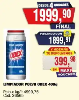 Maxiconsumo Odex limpiador polvo oferta