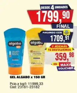 Maxiconsumo Algabo gel oferta