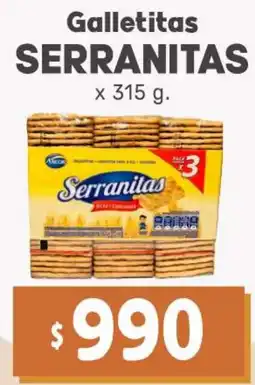 Beltrán Supermercados Serranitas galletitas oferta