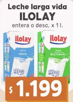 Beltrán Supermercados Ilolay leche larga vida oferta