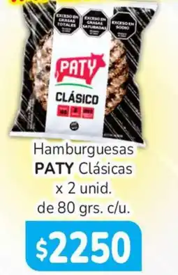 Beltrán Supermercados Paty hamburguesas clásicas oferta
