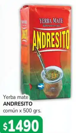Beltrán Supermercados Andresito yerba mate común oferta