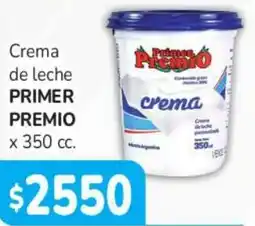 Beltrán Supermercados Primer premio crema de leche oferta