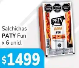 Beltrán Supermercados Paty salchichas fun oferta