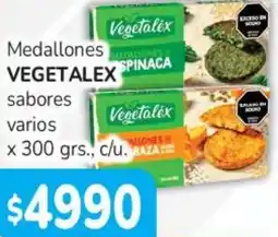 Beltrán Supermercados Vegetalex medallones sabores varios oferta
