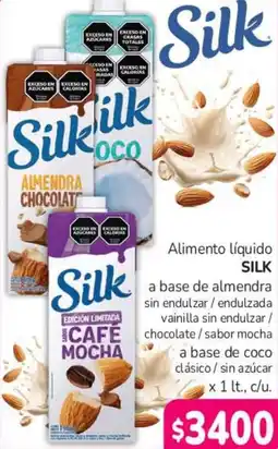 Beltrán Supermercados Silk alimento líquido oferta