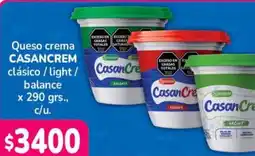 Beltrán Supermercados Casancrem queso crema clásico / light/ balance oferta