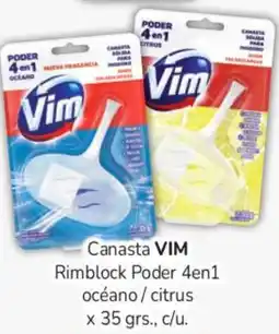 Beltrán Supermercados Vim canasta rimblock poder oferta