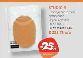 Farmacity Esponja anatómica combinada. oferta