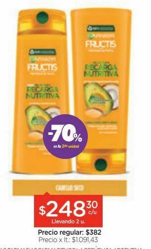 Farmacity Shampoo y acondicionador oil repair recarga nutritiva x 350 ml. oferta