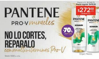 Farmacity Shampoo y acondicionador miracle x 400 ml. oferta