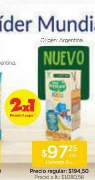 Farmacity Nestum bebida láctea kids banana x 180 ml oferta