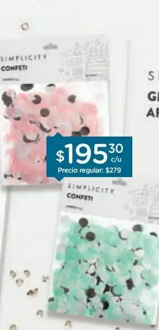 Farmacity Confetti party. oferta
