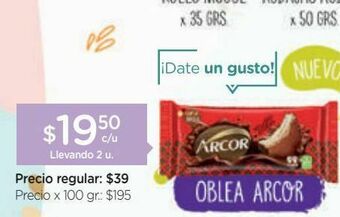 Farmacity Obleas arcor oferta