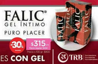 Farmacity Lubricante en gel puro placer x 50 gr oferta