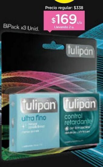Farmacity Preservativo tulipan bipack oferta