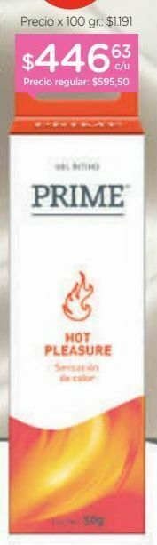 Farmacity Gel sensual hot pleasure x 50 gr oferta