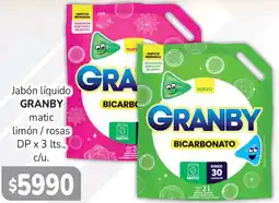 Beltrán Supermercados Granby jabón líquido matic limón/rosas dp oferta
