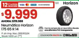Changomas Neumático horizon 175.65 R 14 oferta