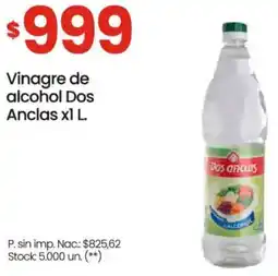 Changomas Dos anclas vinagre de alcohol oferta