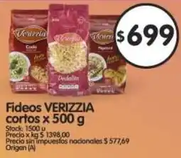 Supermercados Buenos Días Fideos cortos oferta