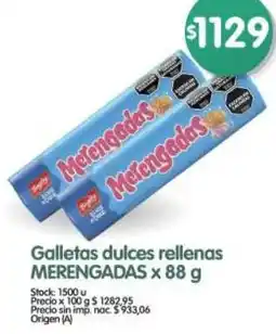 Supermercados Buenos Días Merengadas oferta