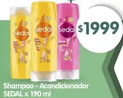 Supermercados Buenos Días Sedal shampoo-acondicionador oferta