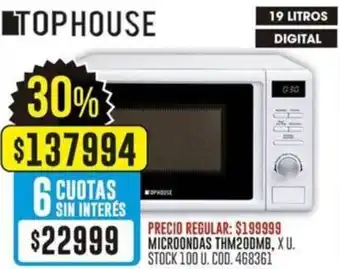 Tophouse microondas