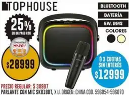 Coto Parlante con mic oferta