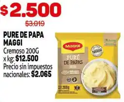 Makro Maggi pure de papa cremoso oferta