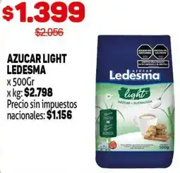 Makro Ledesma azucar light oferta