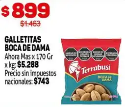 Makro Terrabusi galletitas boca de dama ahora mas oferta