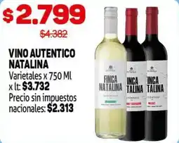 Makro Natalina vino autentico oferta