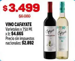 Makro Cafayate vino oferta