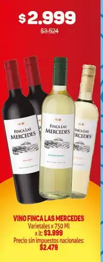 Makro Finca Las Mercedes vino oferta