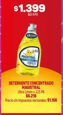 Makro Magistral detergente concentrado oferta