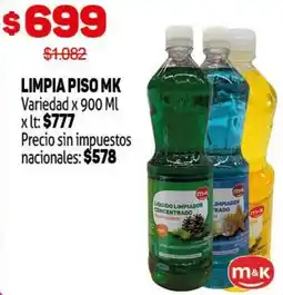 Makro M&K limpia piso variedad oferta