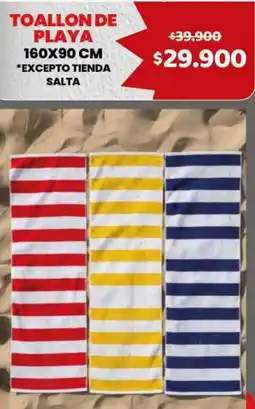 Makro Toallon de playa oferta
